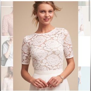ANTHROPOLOGIE: BHLDN WEDDING COLLECTION WHITE